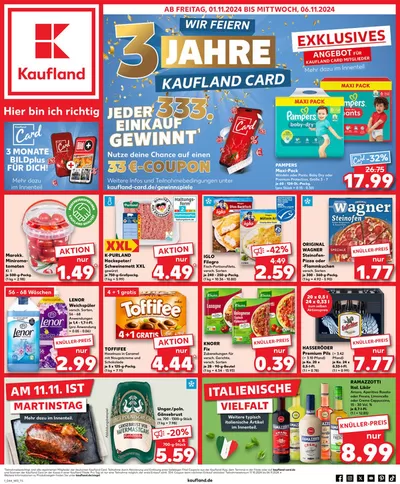 Kaufland Katalog in Henstedt-Ulzburg | Jetzt sparen mit unseren Deals | 31.10.2024 - 6.11.2024