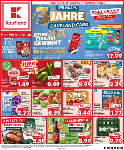 Kaufland Katalog in Aken (Elbe) | Unsere besten Schnäppchen | 31.10.2024 - 6.11.2024