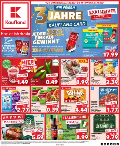 Kaufland Katalog in Ahrensfelde | Aktuelle Schnäppchen und Angebote | 31.10.2024 - 6.11.2024