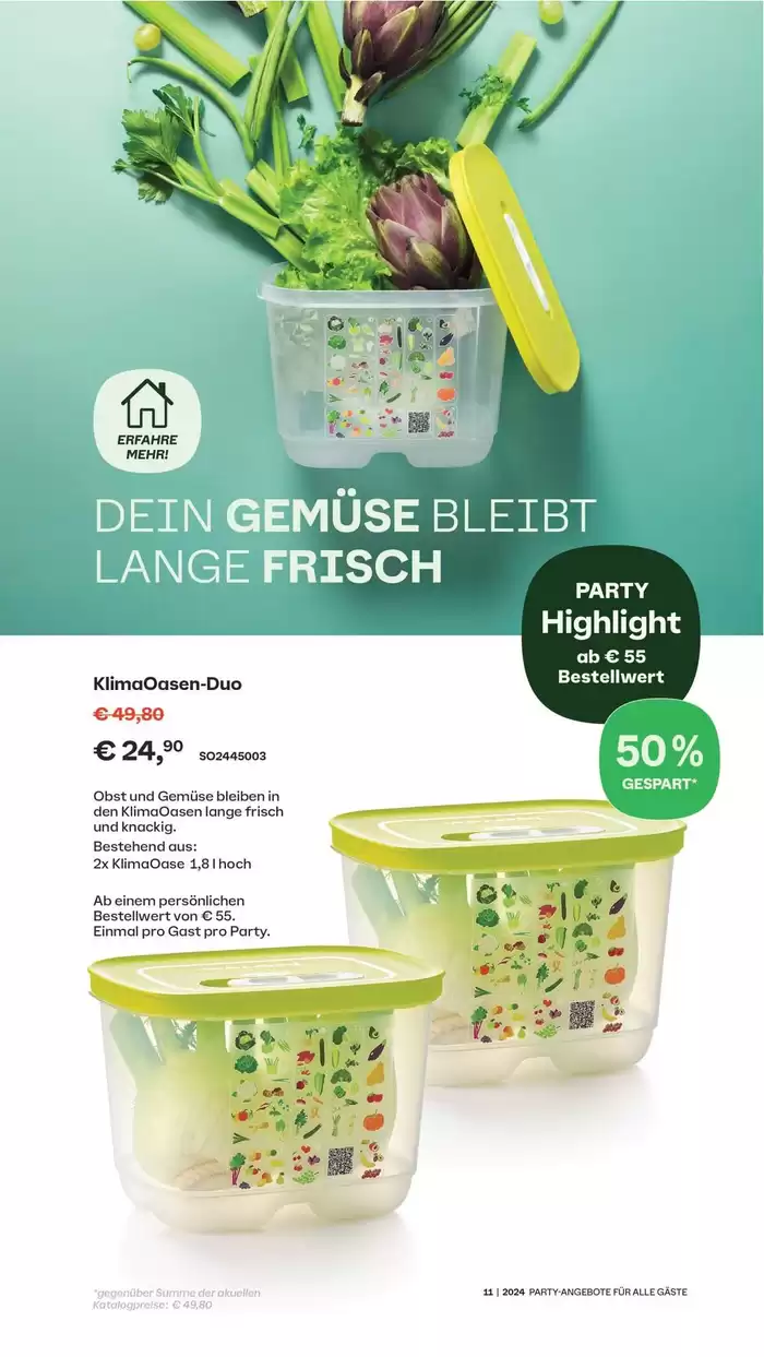 Tupperware Katalog in Hatten | Top-Deals und Rabatte | 31.10.2024 - 14.11.2024