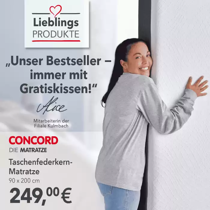 Matratzen Concord Katalog in Ludwigshafen am Rhein | Matratzen Concord Angebote | 30.10.2024 - 26.11.2024