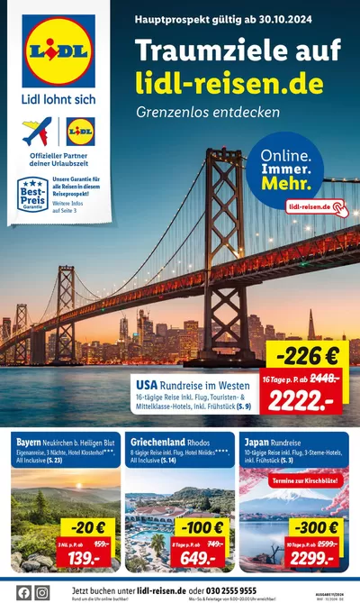 Lidl Katalog in Roklum | Top-Deals und Rabatte | 30.10.2024 - 30.11.2024