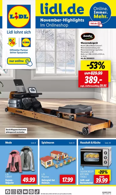 Lidl Katalog in Fischbachtal | Exklusive Schnäppchen | 1.11.2024 - 30.11.2024