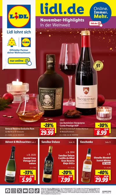 Lidl Katalog in Fischbachtal | Rabatte und Aktionen | 1.11.2024 - 30.11.2024