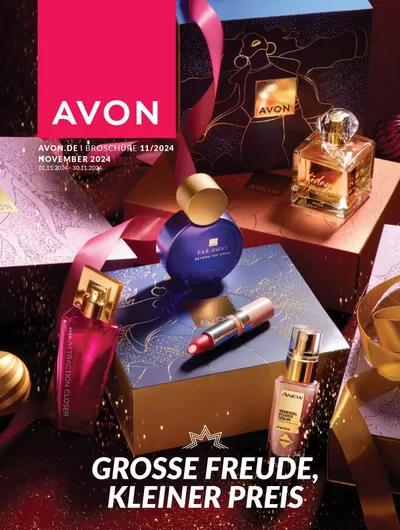 Angebote von Drogerien und Parfümerie in Oldenburg in Holstein | Brochure AVON Avon E-Broschüre in AVON | 2.11.2024 - 16.11.2024