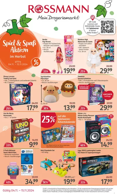 Rossmann Katalog in Maihingen | Top-Deals und Rabatte | 2.11.2024 - 15.11.2024