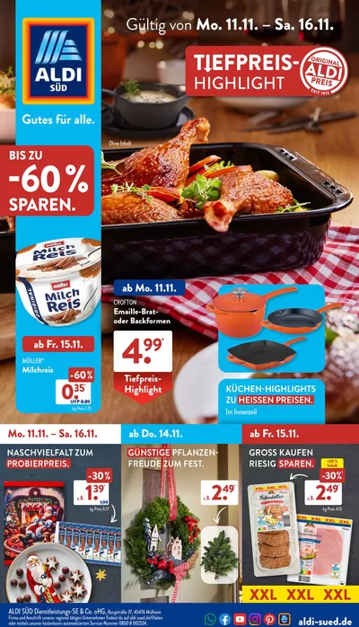 Aldi Süd Katalog in Maihingen | Top-Deals und Rabatte | 11.11.2024 - 16.11.2024