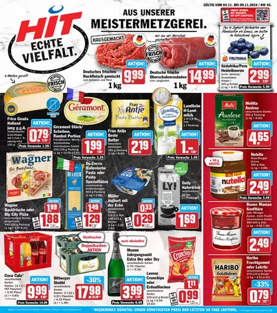 Angebote von Supermärkte in Aachen | Hit Markt KW 45/2024Siegburg in Hit Markt | 3.11.2024 - 17.11.2024