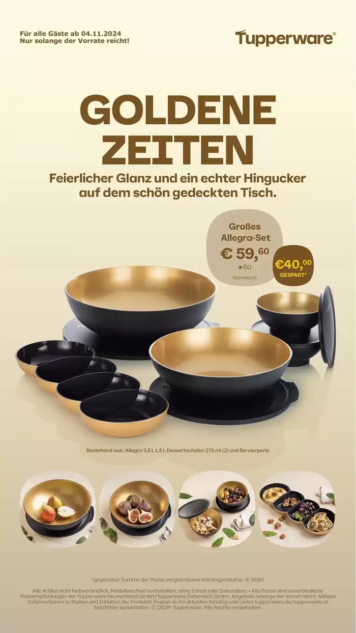 Tupperware Katalog in Tübingen | Top-Angebote für alle Schnäppchenjäger | 6.11.2024 - 20.11.2024