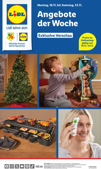 Lidl Katalog in Pfatter | Attraktive Angebote entdecken | 18.11.2024 - 23.11.2024