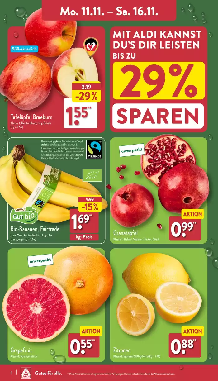 Aldi Nord Katalog in Brandenburg an der Havel | Attraktive Sonderangebote für alle | 7.11.2024 - 21.11.2024