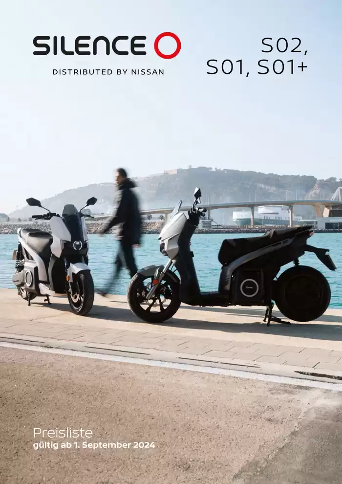 Nissan Katalog | Elektroroller S02 & S01 | 8.11.2024 - 8.11.2025