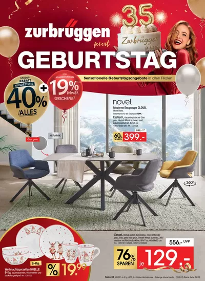 Zurbrüggen Katalog in Bönen | Zurbrüggen flugblatt | 9.11.2024 - 23.11.2024