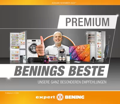 Angebote von Elektromärkte in Bremerhaven | Tolles Angebot für alle Kunden in Expert Bening | 9.11.2024 - 23.11.2024