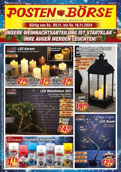 Posten Börse Katalog in Enger | Posten Börse flugblatt | 10.11.2024 - 24.11.2024