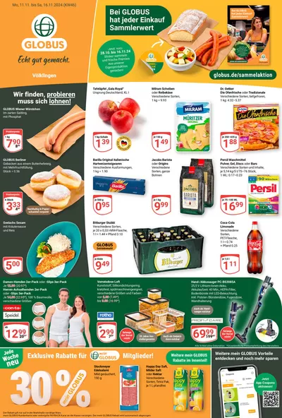 Globus Katalog in Saarbrücken | Tolles Angebot für Schnäppchenjäger | 10.11.2024 - 24.11.2024