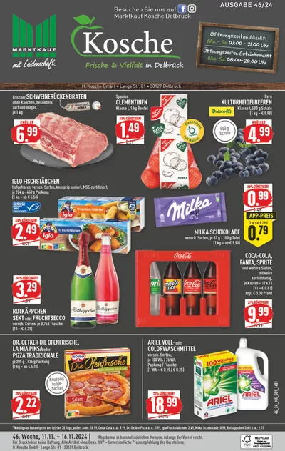 Marktkauf Katalog in Delbrück | Jetzt sparen mit unseren Deals | 10.11.2024 - 24.11.2024