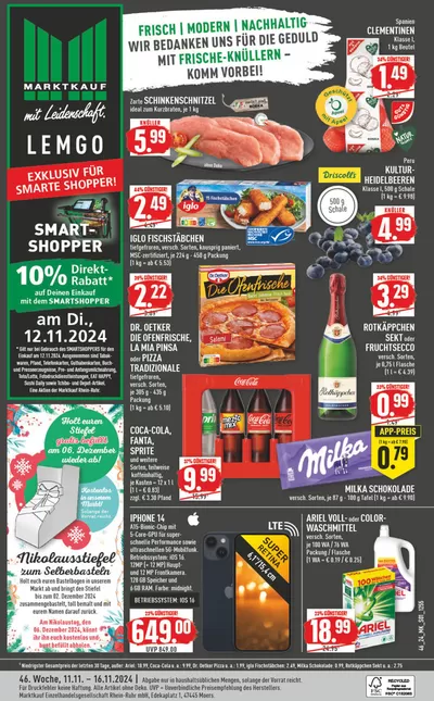 Marktkauf Katalog in Lemgo | Top-Angebote für Sparfüchse | 10.11.2024 - 24.11.2024