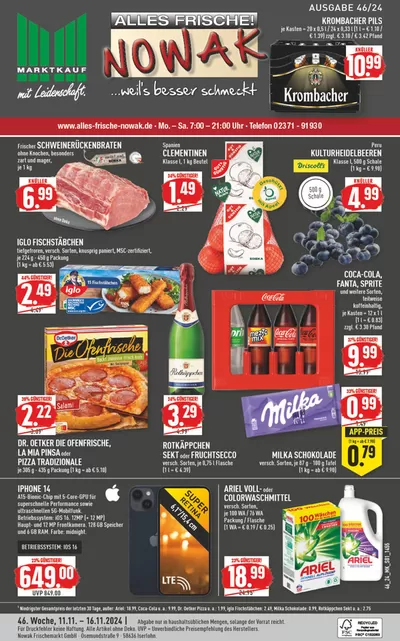 Marktkauf Katalog in Hagen | Aktuelle Deals und Angebote | 10.11.2024 - 24.11.2024