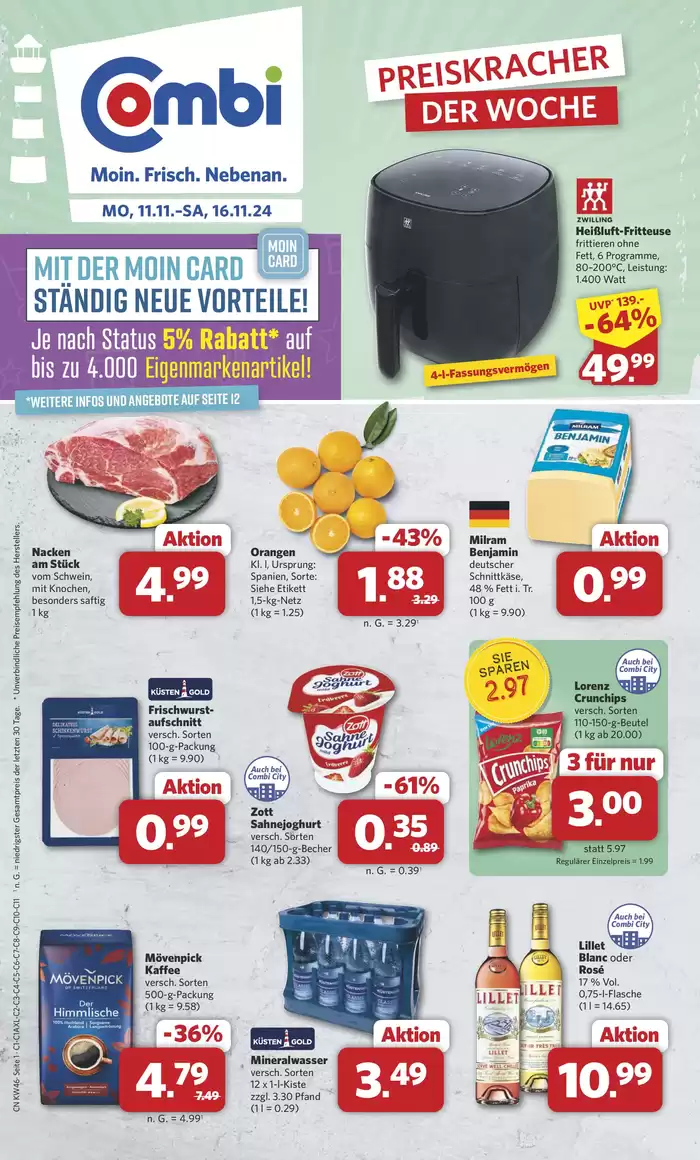 Combi Markt Katalog in Celle | Attraktive Sonderangebote für alle | 10.11.2024 - 16.11.2024