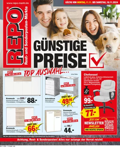 Angebote von Möbelhäuser in Schleusingen | Unsere besten Angebote für Sie in Repo Markt | 10.11.2024 - 24.11.2024