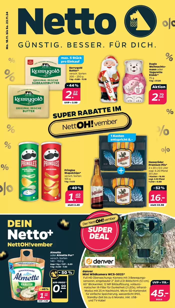 Netto Katalog | Attraktive Sonderangebote für alle | 17.11.2024 - 23.11.2024