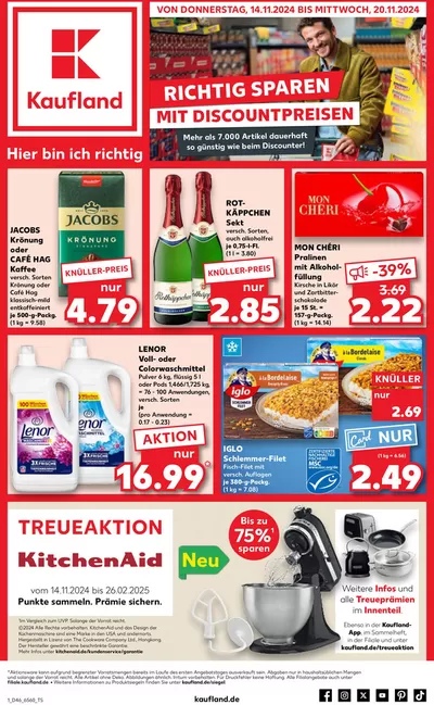 Kaufland Katalog in Pulheim | Attraktive Angebote entdecken | 14.11.2024 - 20.11.2024