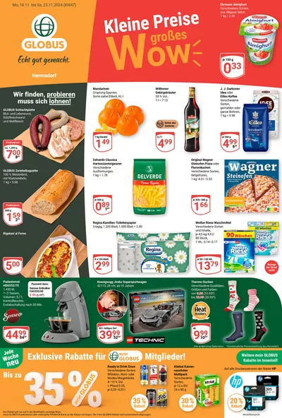 Globus Katalog in Gera | Jetzt sparen mit unseren Deals | 14.11.2024 - 28.11.2024