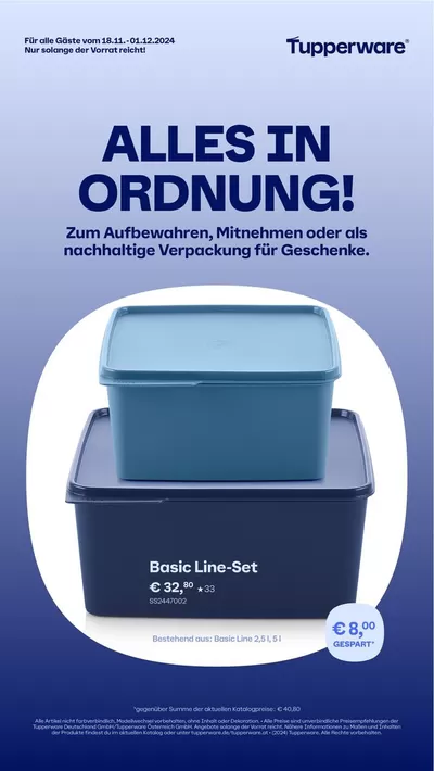 Tupperware Katalog | Neue Angebote zum Entdecken | 14.11.2024 - 28.11.2024