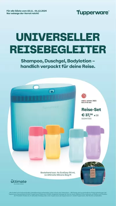 Tupperware Katalog | Top-Deals für alle Kunden | 14.11.2024 - 28.11.2024