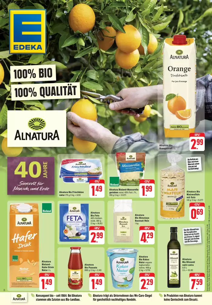 Edeka Kissel SBK Katalog in Oppenheim | Edeka Kissel SBK flugblatt | 14.11.2024 - 28.11.2024