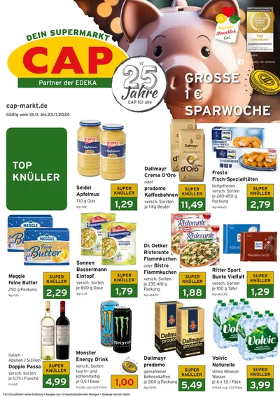 CAP Markt Katalog in Köln | Sonderangebote für Sie | 18.11.2024 - 23.11.2024