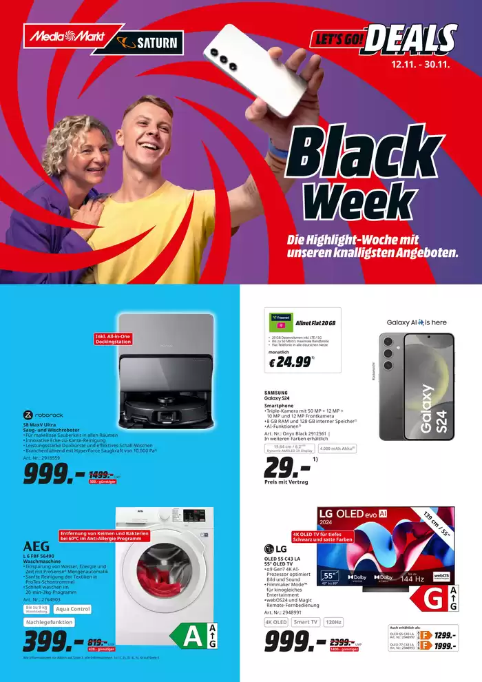 Media Markt Katalog in Köln | Balck Week | 14.11.2024 - 30.11.2024