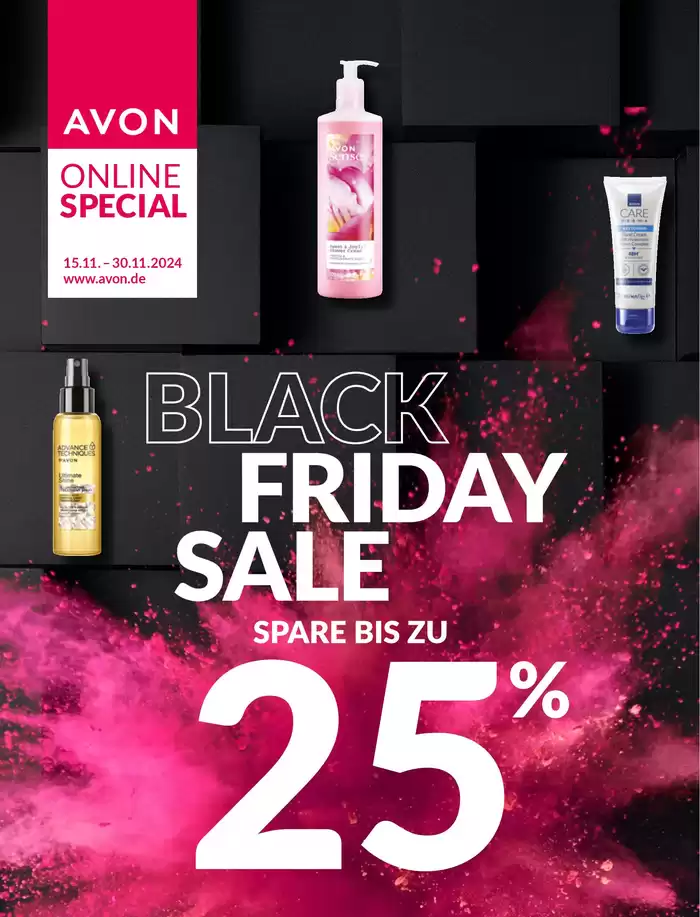 AVON Katalog | Brochure AVON Black Friday Angebote | 16.11.2024 - 30.11.2024