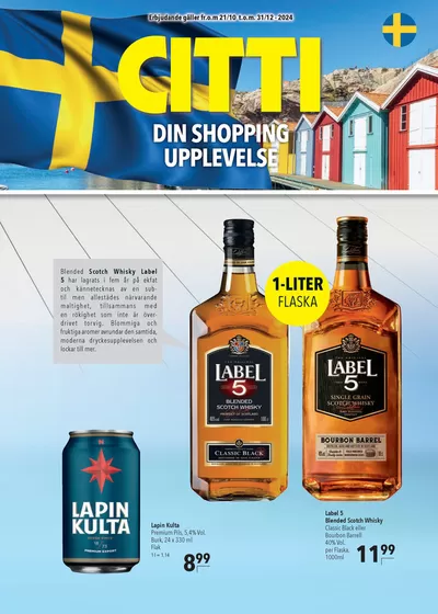 CITTI Markt Katalog in Lübeck | Schweden-Werbung | 21.10.2024 - 31.12.2024