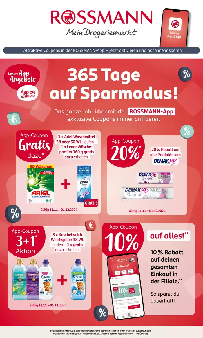 Rossmann Katalog in Wolfenbüttel | Rossmann katalog | 16.11.2024 - 22.11.2024