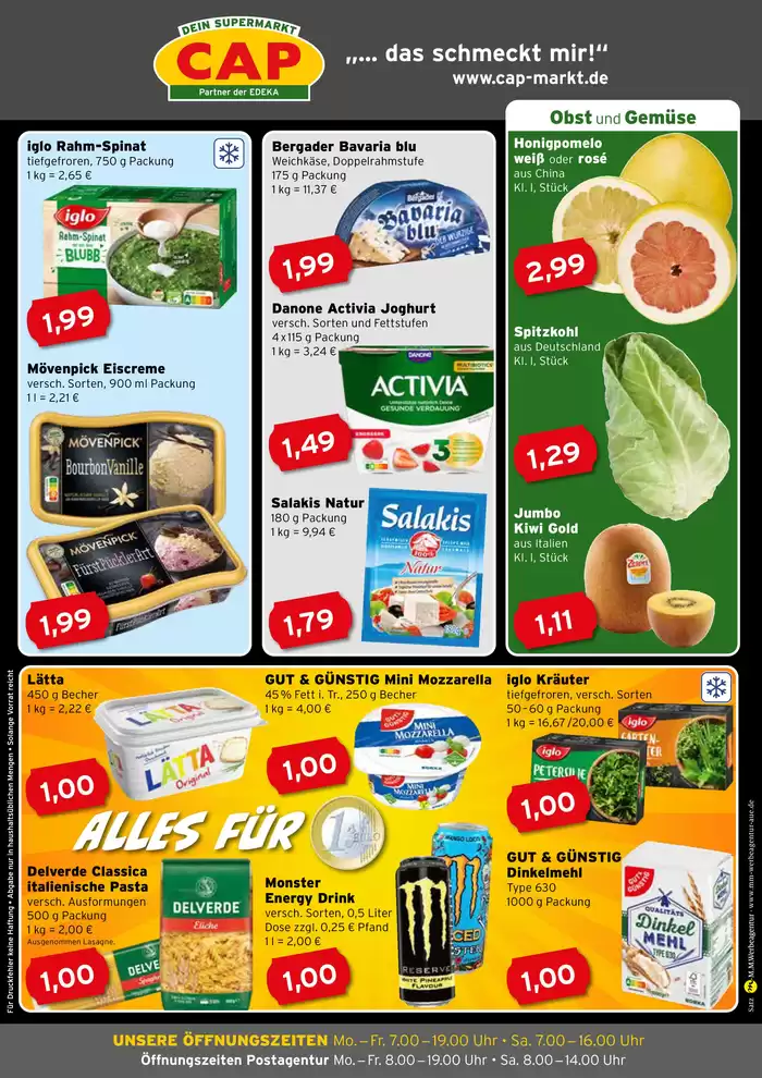 CAP Markt Katalog in Oberlungwitz | Neue Angebote zum Entdecken | 18.11.2024 - 23.11.2024