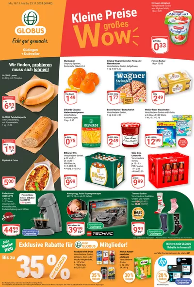 Globus Katalog in Saarbrücken | Top-Deals für alle Kunden | 17.11.2024 - 1.12.2024