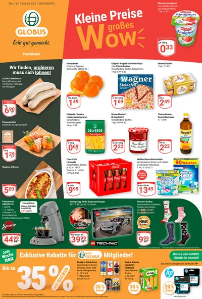 Globus Katalog in Forchheim | Unsere besten Deals für Sie | 17.11.2024 - 1.12.2024