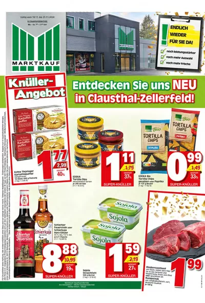 Marktkauf Katalog in Clausthal-Zellerfeld | Aktueller Prospekt | 17.11.2024 - 1.12.2024