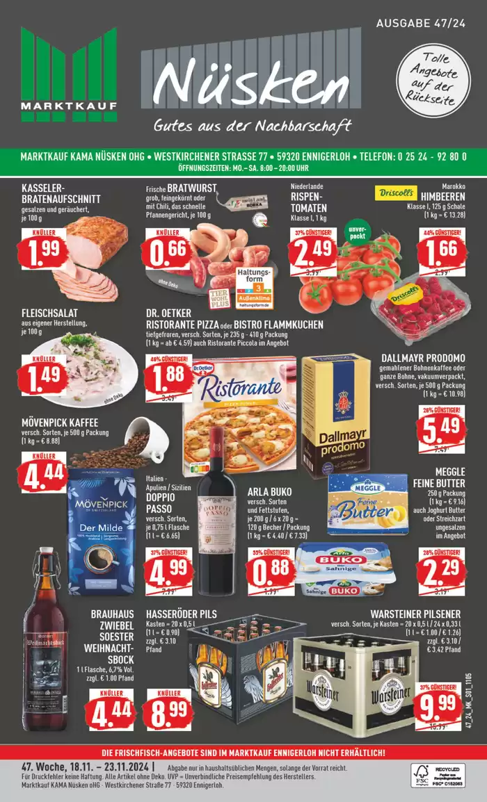 Marktkauf Katalog in Ennigerloh | Angebote für Schnäppchenjäger | 17.11.2024 - 1.12.2024