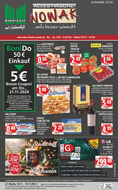 Marktkauf Katalog in Hagen | Tolles Angebot für Schnäppchenjäger | 17.11.2024 - 1.12.2024