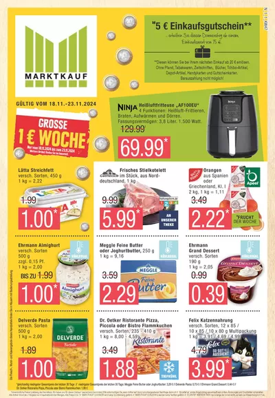 Angebote von Supermärkte in Schleswig | Unsere besten Deals für Sie in Marktkauf | 17.11.2024 - 1.12.2024