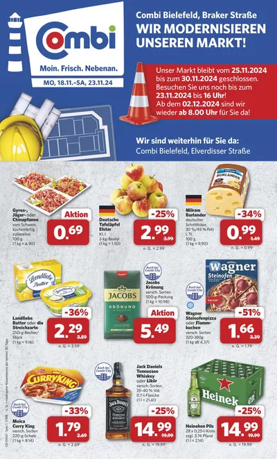 Combi Markt Katalog in Herford | Jetzt sparen mit unseren Deals | 17.11.2024 - 23.11.2024