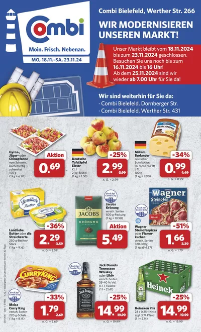 Combi Markt Katalog in Herford | Neue Angebote zum Entdecken | 17.11.2024 - 23.11.2024