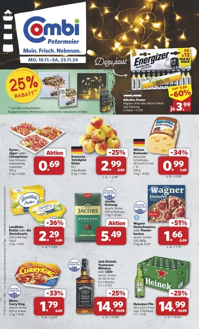 Combi Markt Katalog | Top-Angebote für alle Schnäppchenjäger | 17.11.2024 - 23.11.2024