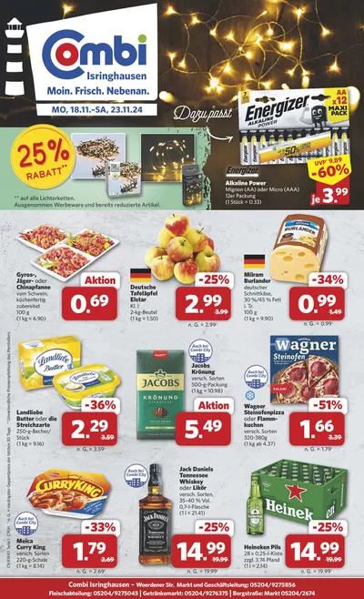 Combi Markt Katalog in Herford | Top-Angebote für Sparfüchse | 17.11.2024 - 23.11.2024