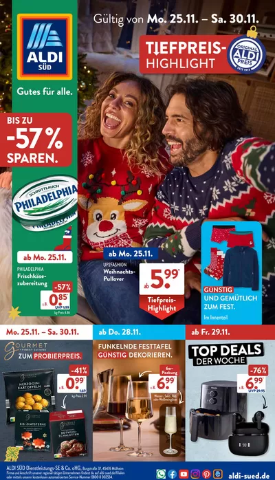 Aldi Süd Katalog in München | Exklusive Deals und Schnäppchen | 25.11.2024 - 30.11.2024