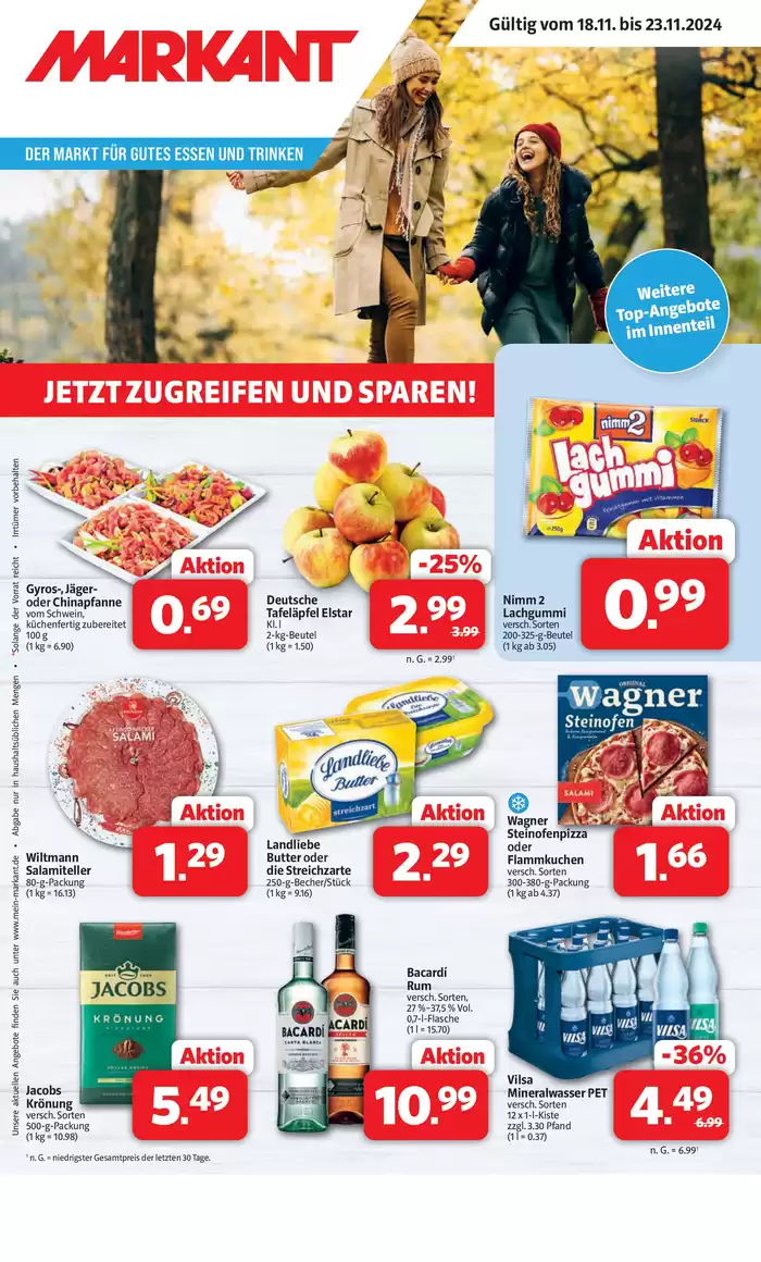 Markant Markt Katalog in Leer (Ostfriesland) | Exklusive Deals und Schnäppchen | 17.11.2024 - 23.11.2024