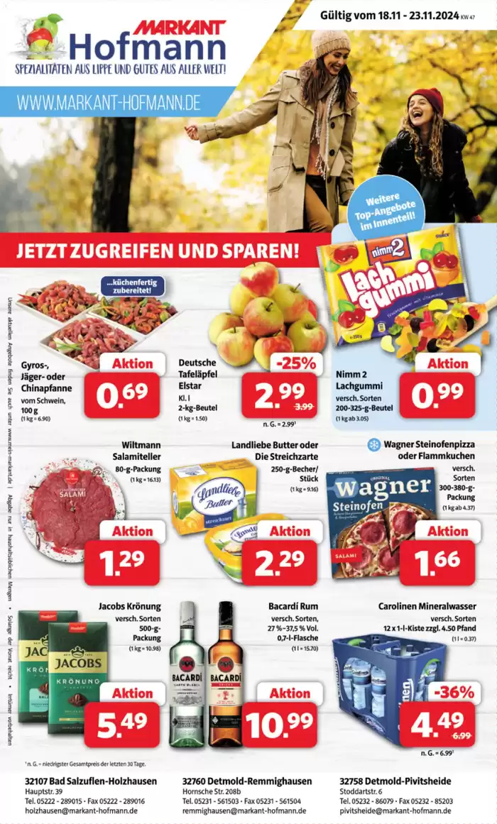 Markant Markt Katalog in Bielefeld | Große Auswahl an Angeboten | 17.11.2024 - 23.11.2024